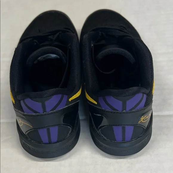 Nike Kobe 8 Protro "Lakers Away" Kids' Basketball Shoes - FN0267-002 - Size 12.5 - Picture 4 of 7